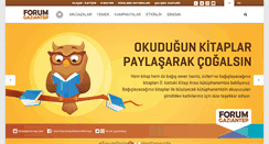 Desktop Screenshot of forumgaziantep.com